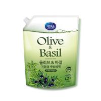 Средство для мытья посуды с экстрактом оливы и базилика  Mukunghwa  Olive&Basil Dishwashing Detergent 