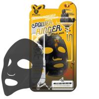 Очищающая тканевая маска для лица с порошком древесного угля Elizavecca Black Charcoal Honey Deep Power Ringer Mask