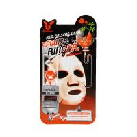 Регенерирующая тканевая маска для лица с экстрактом красного женьшеня Elizavecca Red Ginseng Deep Power Ringer Mask