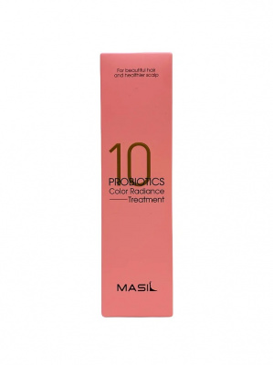 Увлажняющая питательная маска для сияния цвета волос Masil 10 Probiotics Color Radiance Treatment